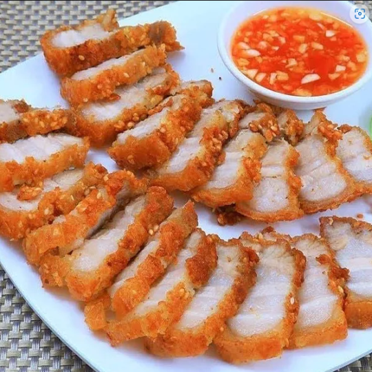Ba rọi chiên sả