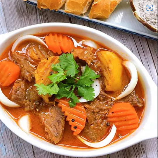 sườn non nấu la gu