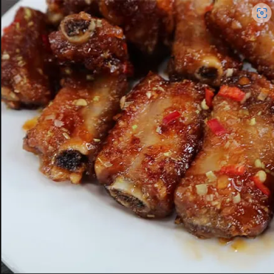 Sườn non ram sả ớt