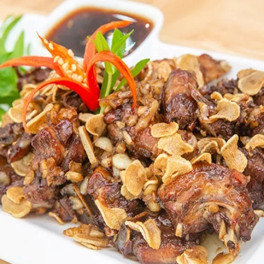 vịt Cháy tỏi