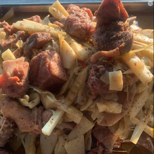 vit kho măng