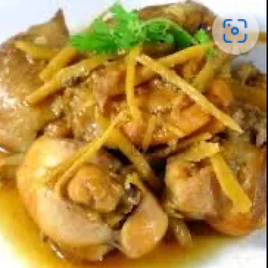 Gà kho gừng