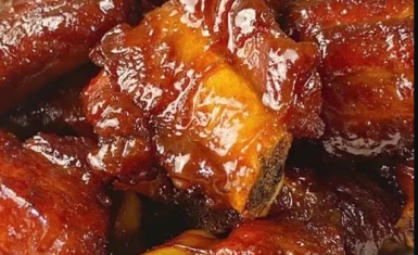 Sườn non sốt chua ngọt