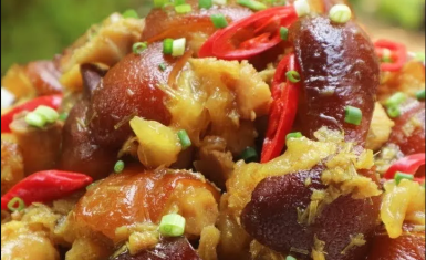 Giò heo giả cầy