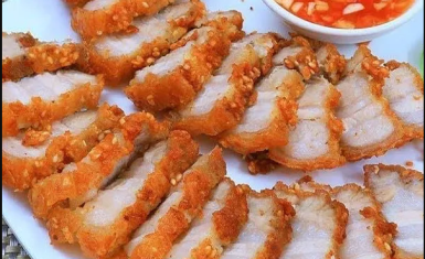 Ba rọi chiên sả