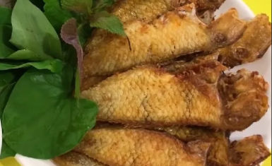  cá mó chiên giòn (cá mèo)