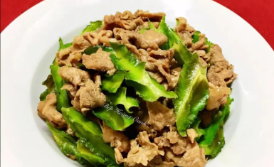 bò xào đậu rồng