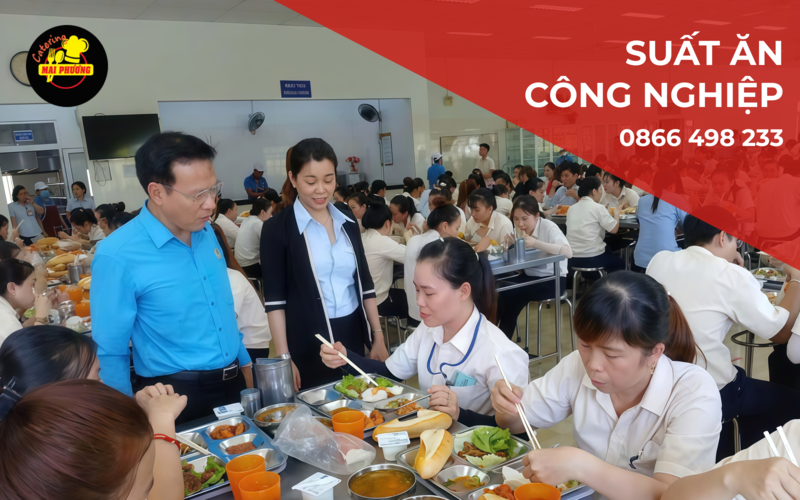 dịch vụ suất ăn công nghiệp